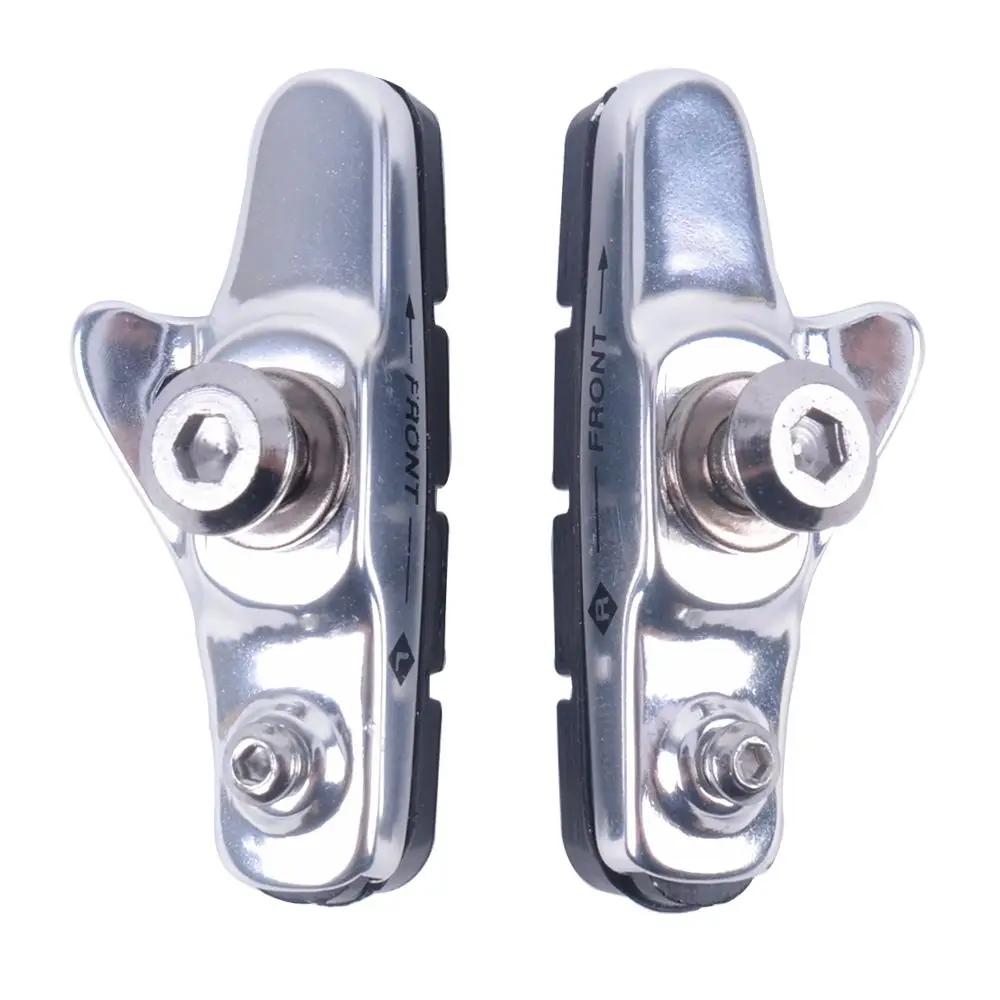1 Pair Road Bike Folding Brake Shoes Pads LightWeight for Parts k7 Tertro C-Brake Caliper Bicycle Parts 1 Pair Silver
1 Pair Road Bike Folding Brake Shoes Pads LightWeight for Parts k7 Tertro C-Brake Caliper Bicycle Parts 1 Pair Silver
