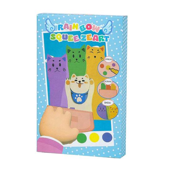 Rainbow Scratch Art Kit Magic Rainbow Scraping Paper Set for Kids Creative DIY Postcards Personalized Greeting Cards Fine Motor Skills Toy A
Rainbow Scratch Art Kit Magic Rainbow Scraping Paper Set for Kids Creative DIY Postcards Personalized Greeting Cards Fine Motor Skills Toy A
