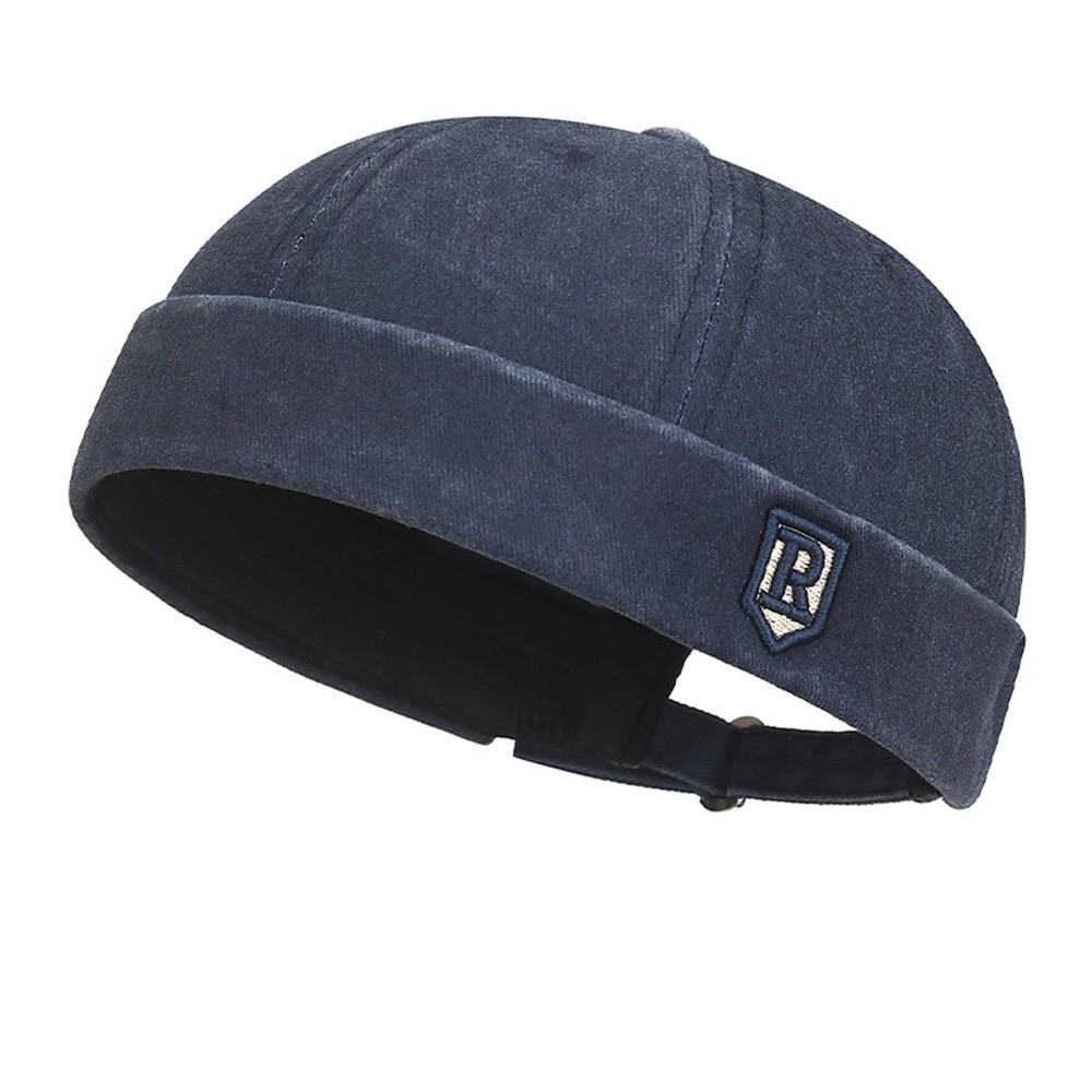 Adjustable Beanie Street Hat Brimless Men Skullcap New Landlord Hat Unisex темно-синього кольору
Adjustable Beanie Street Hat Brimless Men Skullcap New Landlord Hat Unisex темно-синього кольору