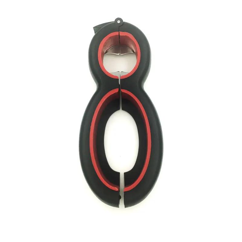 Многофункциональный 6 в 1 открывалка для бутылок пива из нержавеющей стали, открывалка для красного пива, вина, зеленого консервного банка, черный консервный нож, кухонные принадлежности, аксессуары
Многофункциональный 6 в 1 открывалка для бутылок пива из нержавеющей стали, открывалка для красного пива, вина, зеленого консервного банка, черный консервный нож, кухонные принадлежности, аксессуары