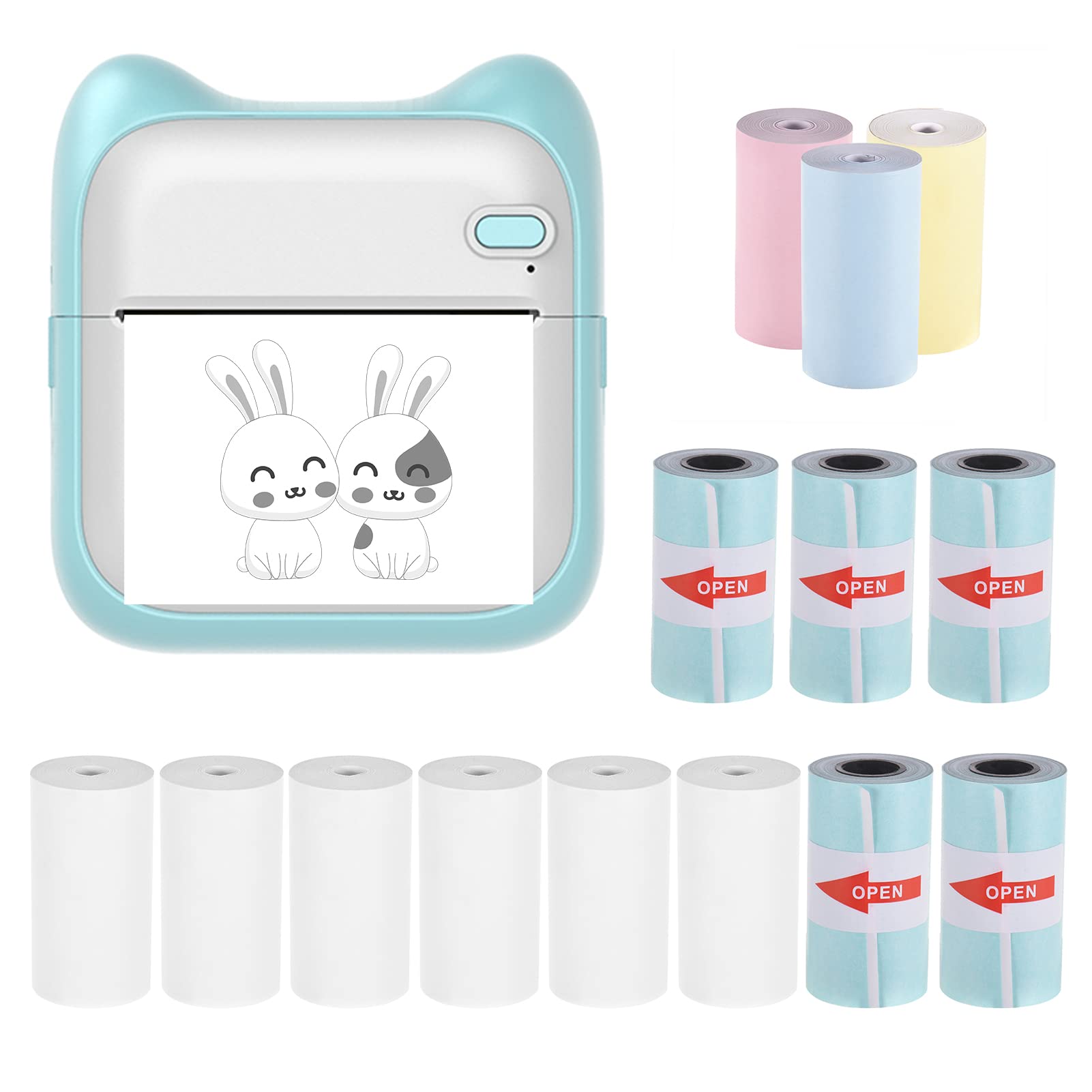Міні-кишенькова машина для термодруку фотографій 203 dpi BT Connect Image Label DIY Handicraft List Meno Note Journal Paper Instant Printer Sticker
Міні-кишенькова машина для термодруку фотографій 203 dpi BT Connect Image Label DIY Handicraft List Meno Note Journal Paper Instant Printer Sticker