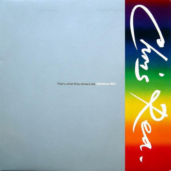 12inch Record CHRIS REA - That s What They Always Say (Rainbo YZ448T WEA 1989 UK Rock Used
12inch Record CHRIS REA - That s What They Always Say (Rainbo YZ448T WEA 1989 UK Rock Used