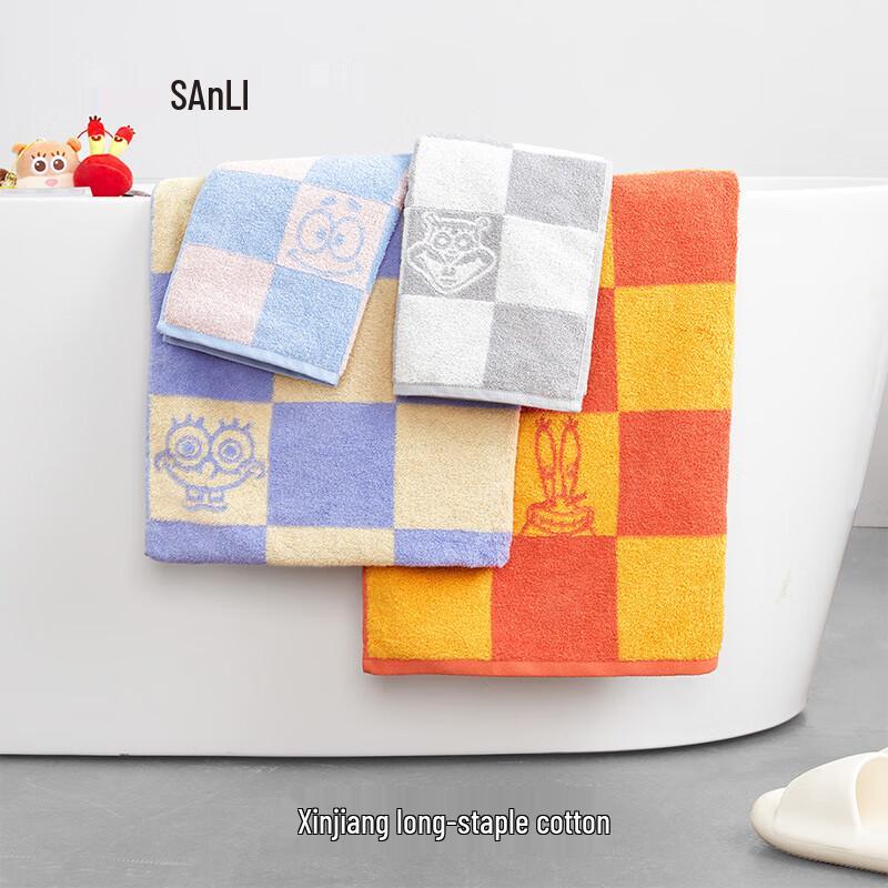 Sanli SpongeBob Checkerboard Adult Bath Towel
Sanli SpongeBob Checkerboard Adult Bath Towel