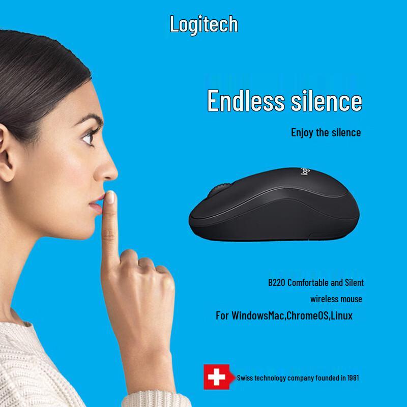 Logitech B220 Wireless Office Mouse
Logitech B220 Wireless Office Mouse