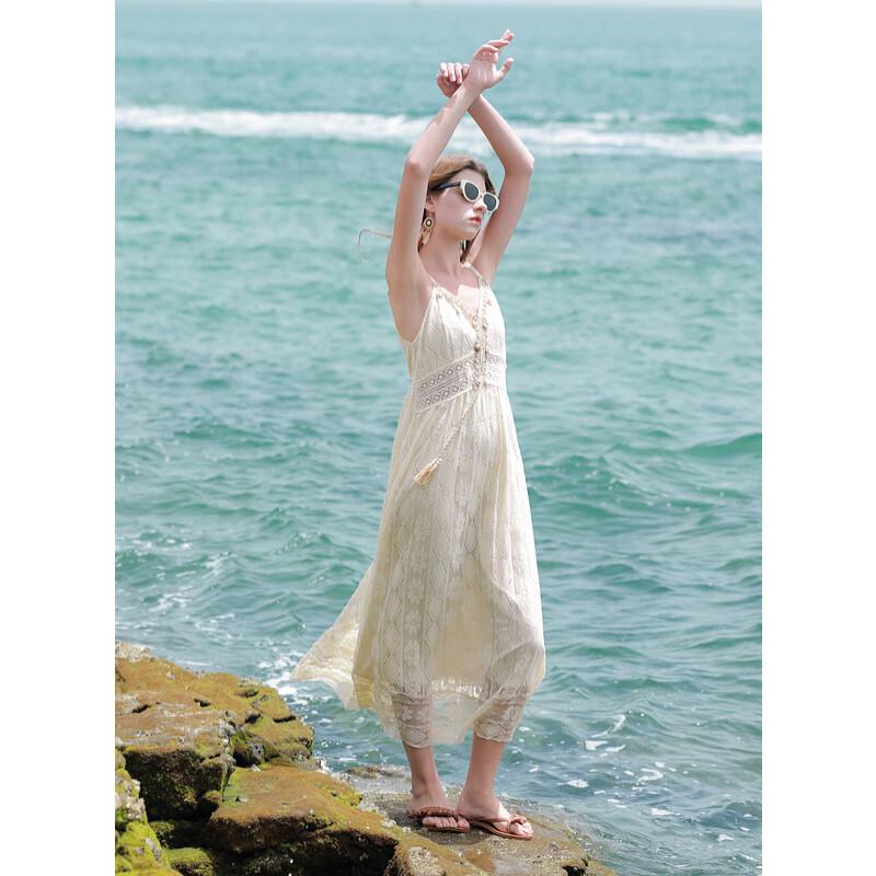 Sancai Women s Bohemian Lace A-Line Maxi Dress L 165/88A
Sancai Women s Bohemian Lace A-Line Maxi Dress L 165/88A