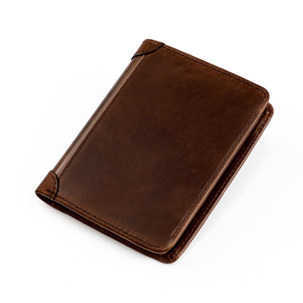Genuine Leather Wallet for Men RFID Blocking Bifold Short Purse with Money Clip Multi-Card Holder кавовий
Genuine Leather Wallet for Men RFID Blocking Bifold Short Purse with Money Clip Multi-Card Holder кавовий
