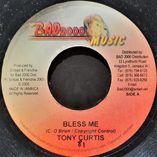 7inch Record TONY CURTIS - Bless Me NONE Bad 2000 Music 2005 Jamaica Reggae, Ska & Dub Used
7inch Record TONY CURTIS - Bless Me NONE Bad 2000 Music 2005 Jamaica Reggae, Ska & Dub Used
