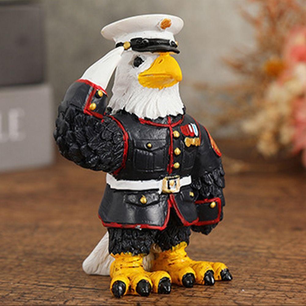 Cute Eagle Ornament Art Animal Sculpture Crafts Eagle Statue Photography Props темно-синий
Cute Eagle Ornament Art Animal Sculpture Crafts Eagle Statue Photography Props темно-синий