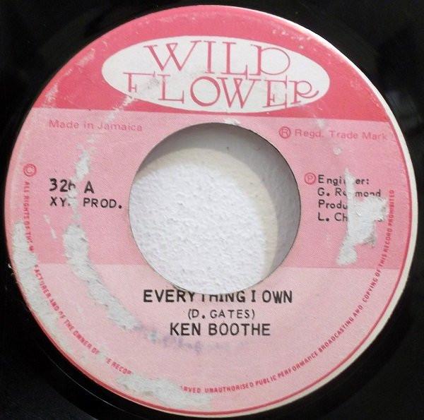 7-дюймовая пластинка KEN BOOTHE CHARMERS BIG BAND Everything I Own Моя собственная версия 326 Wild Flower Ямайка Регги Ска Даб Б/у
7-дюймовая пластинка KEN BOOTHE CHARMERS BIG BAND Everything I Own Моя собственная версия 326 Wild Flower Ямайка Регги Ска Даб Б/у