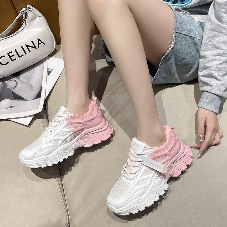 Daddy Shoes Women s Lace-Up Commuter Deep Mesh Low Heel Cross Strap Muffin Sole Rubber Casual Sneakers 40 рожевий
Daddy Shoes Women s Lace-Up Commuter Deep Mesh Low Heel Cross Strap Muffin Sole Rubber Casual Sneakers 40 рожевий