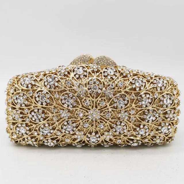 Boutique De FGG Women Blue Flower Clutch Bags Diamond Evening Minaudiere Bag Bridal Wedding Dinner Crystal Purses and Handbags Mini Size
Boutique De FGG Women Blue Flower Clutch Bags Diamond Evening Minaudiere Bag Bridal Wedding Dinner Crystal Purses and Handbags Mini Size