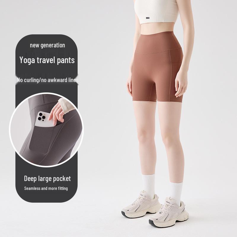 Women s Pocket Yoga Shorts with Tummy Control and Butt Lifting - Summer Ice Silk Shark Pants, Base Layer Five-Point Cycling Shorts. S (75-90 lbs)
Women s Pocket Yoga Shorts with Tummy Control and Butt Lifting - Summer Ice Silk Shark Pants, Base Layer Five-Point Cycling Shorts. S (75-90 lbs)