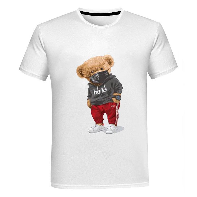 Y2K Женская и мужская одежда, маска с принтом медведя, футболки с короткими рукавами, мужская летняя свободная спортивная футболка с короткими рукавами, размер 6XL
Y2K Женская и мужская одежда, маска с принтом медведя, футболки с короткими рукавами, мужская летняя свободная спортивная футболка с короткими рукавами, размер 6XL