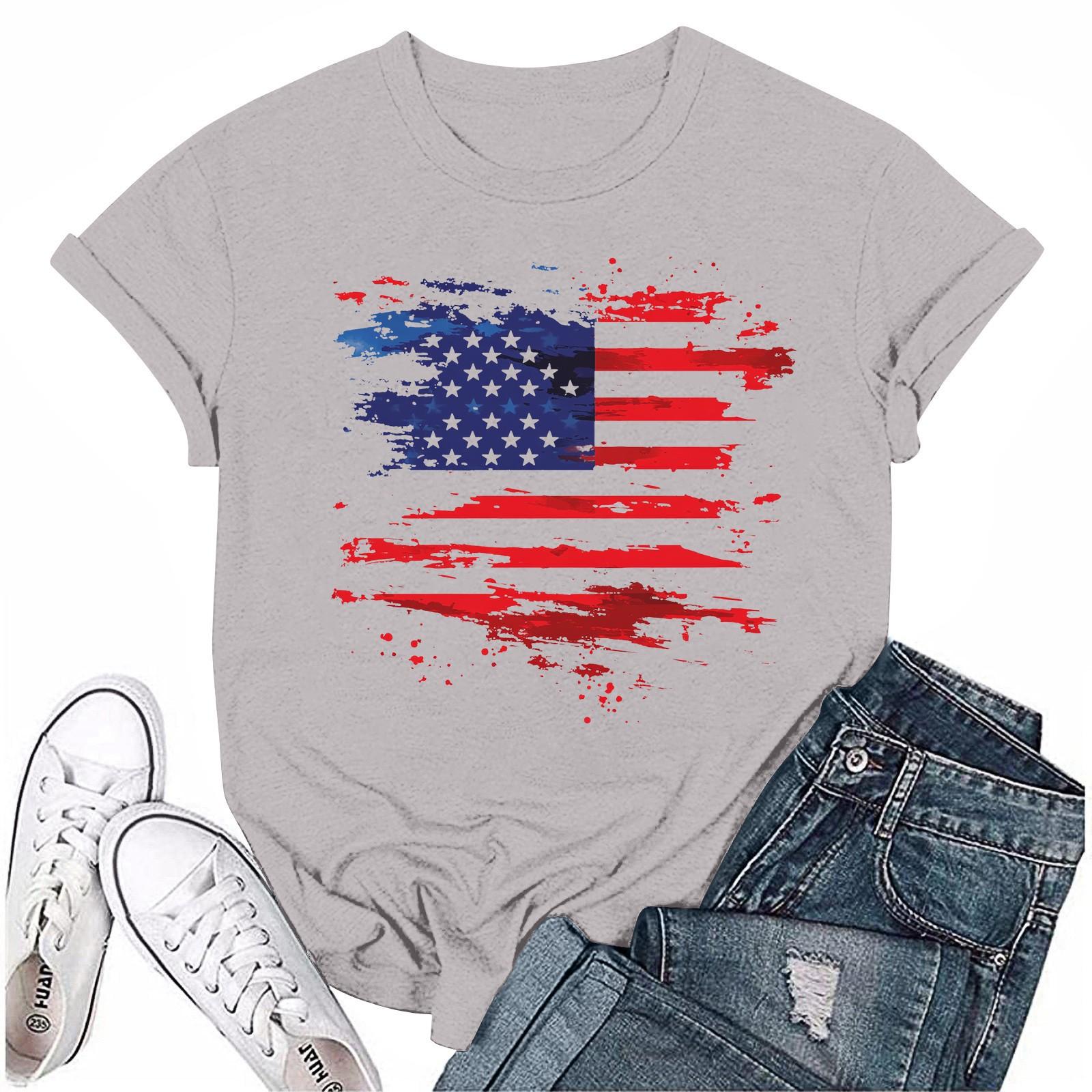 Adults Casual Daily Round Neck Independence Day Printed Short Sleeved T-shirt Letter Top XL
Adults Casual Daily Round Neck Independence Day Printed Short Sleeved T-shirt Letter Top XL