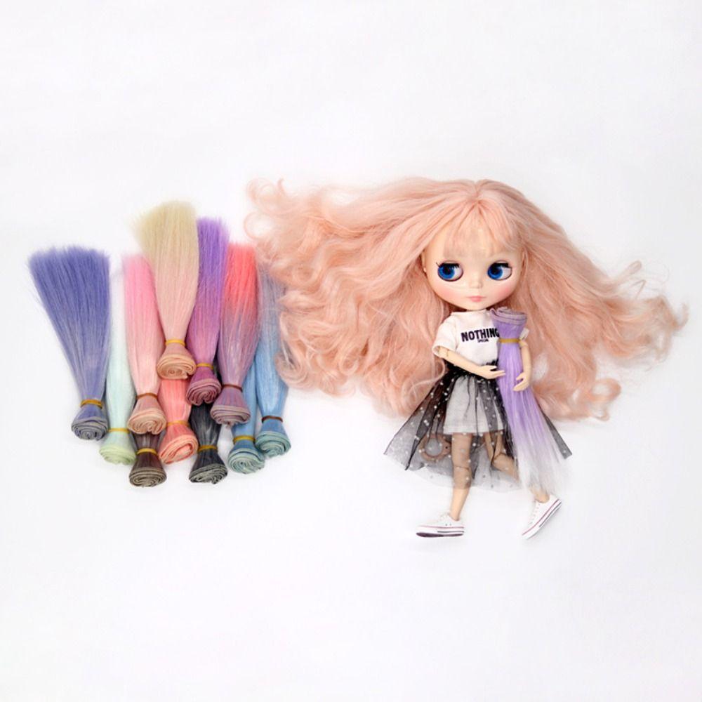 15*100CM Bjd Wig Gradient Color Children Toy Gift Trendy Doll Hair for 1/4 1/6 1/8 Bjd 15cm-019
15*100CM Bjd Wig Gradient Color Children Toy Gift Trendy Doll Hair for 1/4 1/6 1/8 Bjd 15cm-019