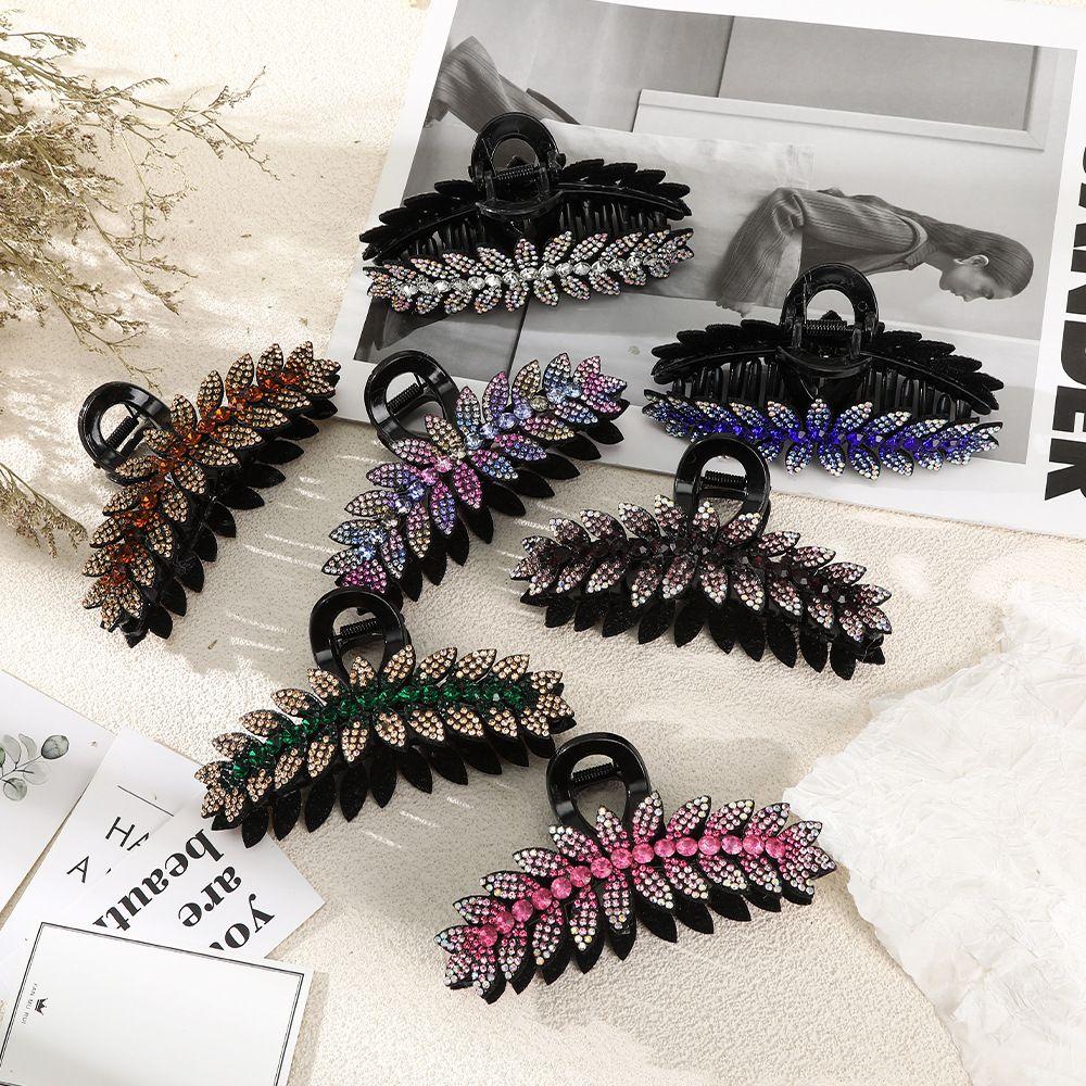 Accessories Ponytail Headwear Rhinestone Hairpin Hair Claws Hairgrip Duckbill Clip Women Hair Clips
Accessories Ponytail Headwear Rhinestone Hairpin Hair Claws Hairgrip Duckbill Clip Women Hair Clips