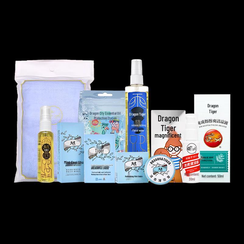 Longhu Cooling Mint Essentials 10-Piece Set
Longhu Cooling Mint Essentials 10-Piece Set