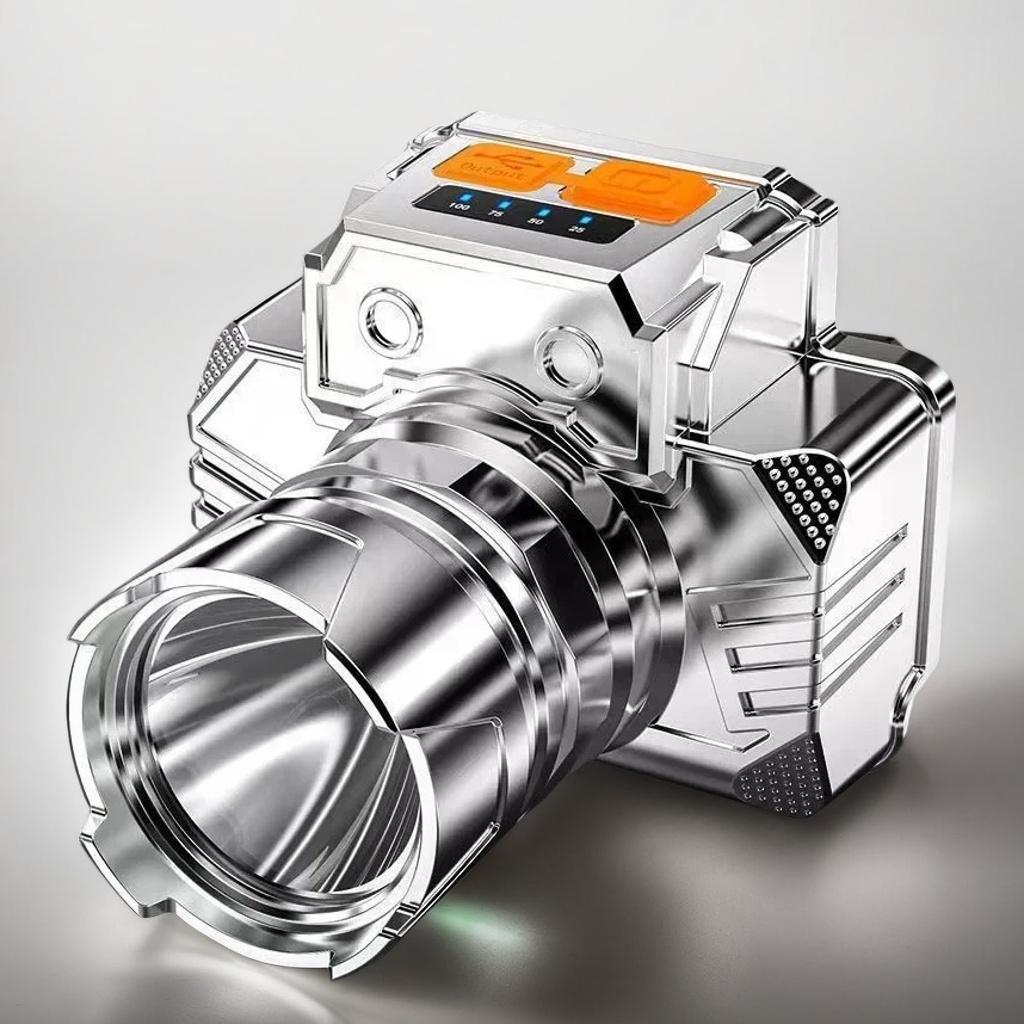 Illuminate Your Path. Rechargeable LED Headlight with 5000mAh Battery - Perfect for Night Fishing & Hiking. срібний
Illuminate Your Path. Rechargeable LED Headlight with 5000mAh Battery - Perfect for Night Fishing & Hiking. срібний