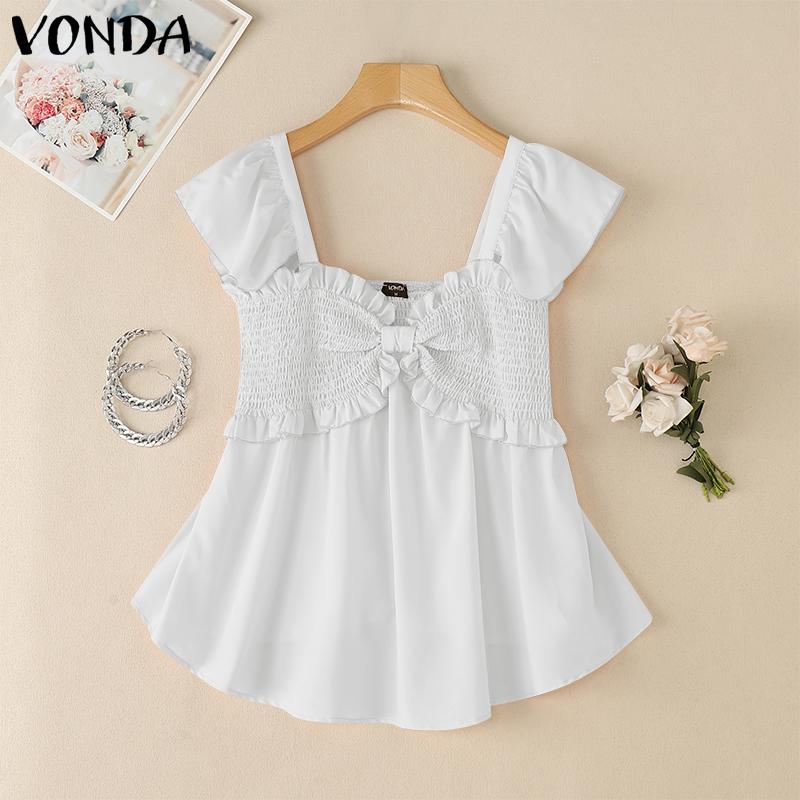 VONDA Women Summer Ruffled Sleeveless Bow Irregular Casual Stretch Tank Tops 5XL синій
VONDA Women Summer Ruffled Sleeveless Bow Irregular Casual Stretch Tank Tops 5XL синій