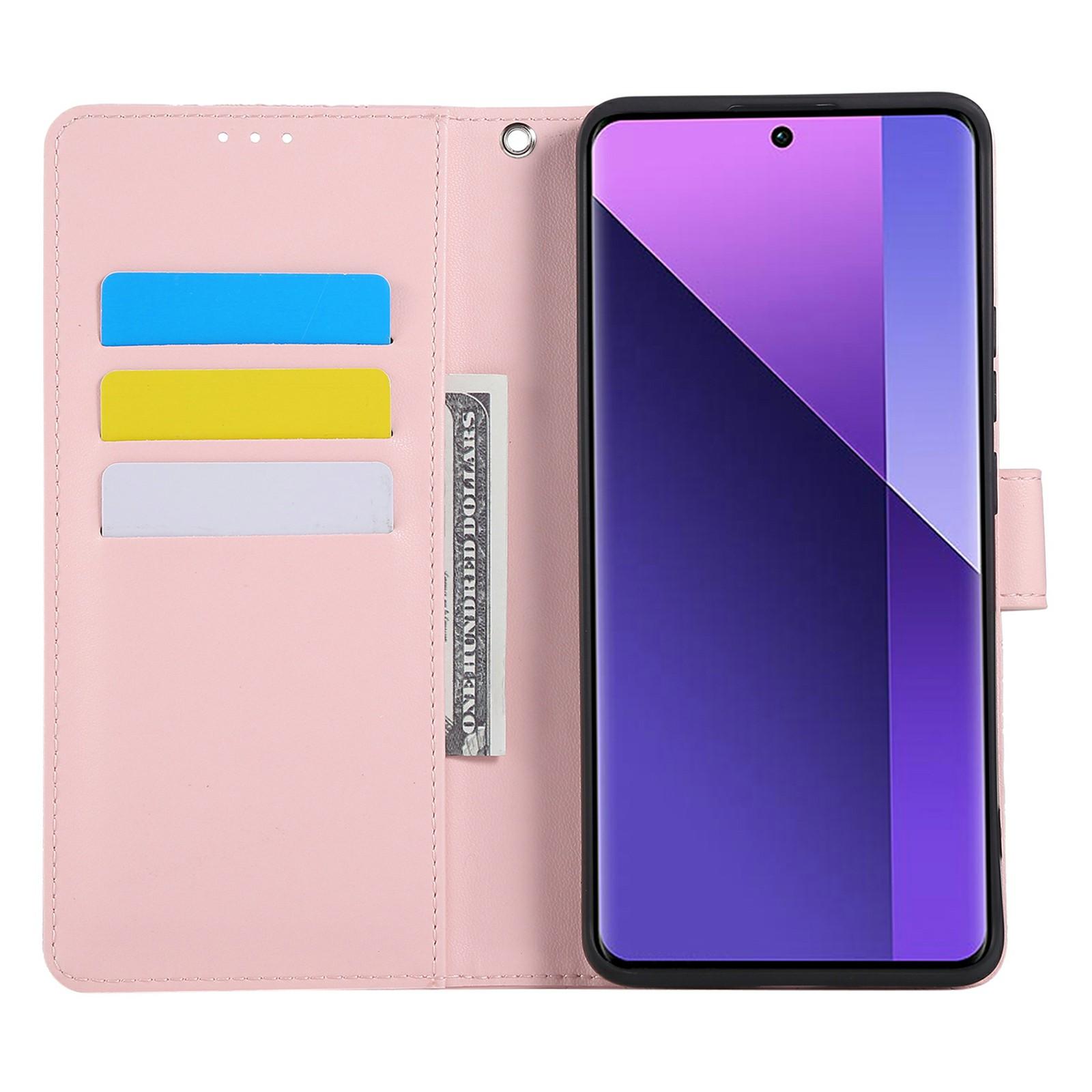 For Xiaomi Redmi Note 13 Pro+ 5G Case Rose Flower PU Leather Wallet Phone Cover with 3 Card Slots Blue
For Xiaomi Redmi Note 13 Pro+ 5G Case Rose Flower PU Leather Wallet Phone Cover with 3 Card Slots Blue