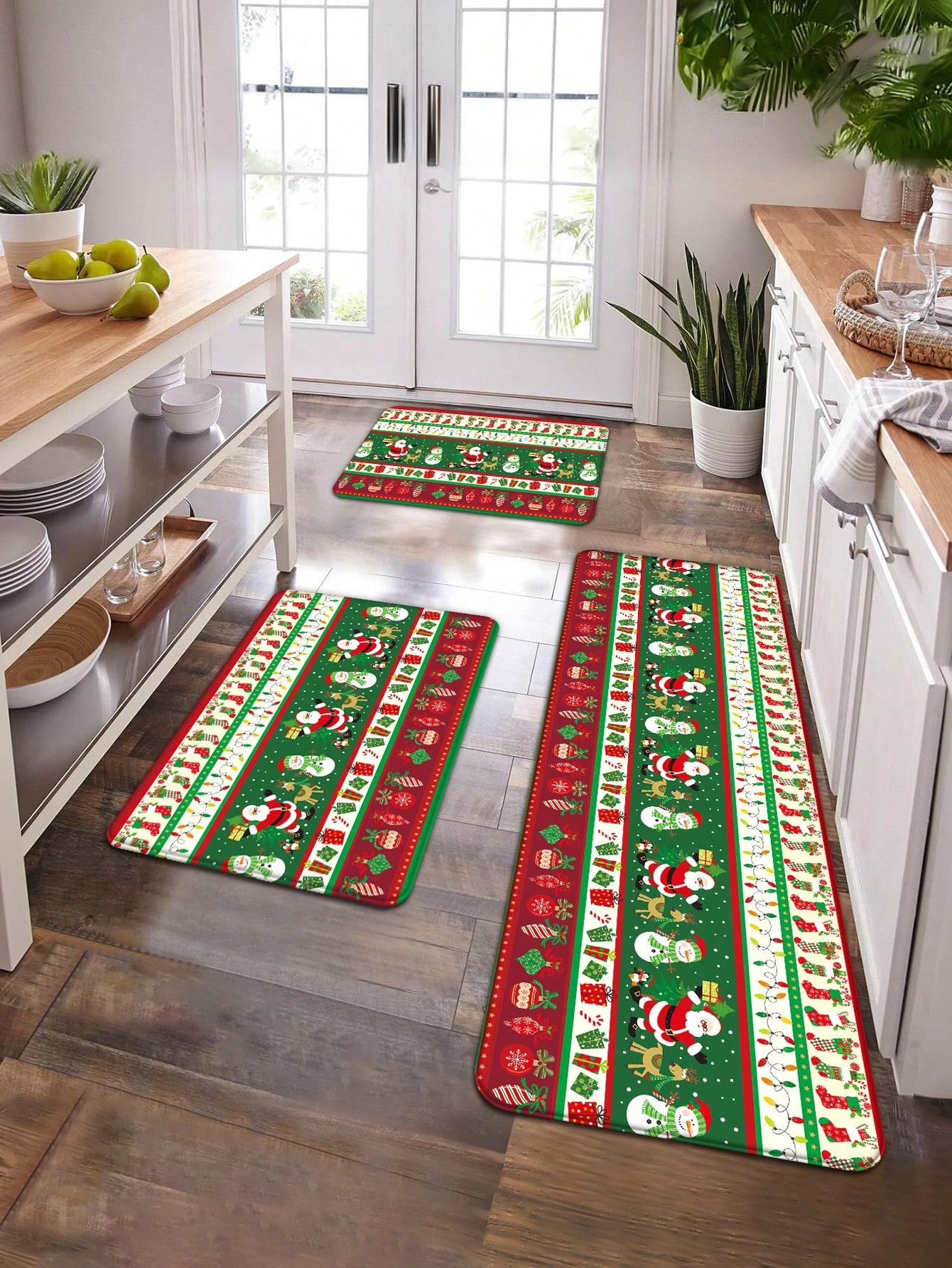 1pc Christmas Kitchen Mat Rug Set Doormat Carpet Non-Slip Great for Farmhouse Hallway Home Office Sink Laundry Room Floor Decor 40*120cm
1pc Christmas Kitchen Mat Rug Set Doormat Carpet Non-Slip Great for Farmhouse Hallway Home Office Sink Laundry Room Floor Decor 40*120cm