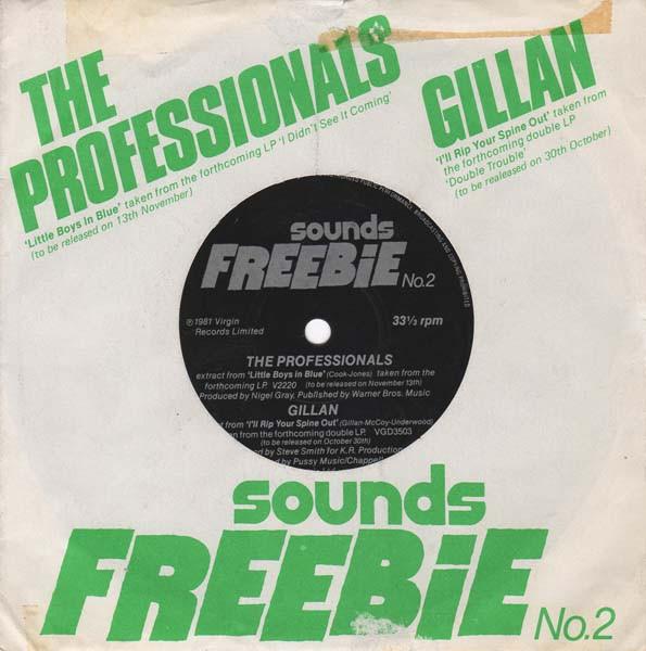 7-дюймовая пластинка PROFESSIONALS GILLAN Sounds Freebie Нет. 2 НЕТ 1981 Великобритания Рок Б/у
7-дюймовая пластинка PROFESSIONALS GILLAN Sounds Freebie Нет. 2 НЕТ 1981 Великобритания Рок Б/у