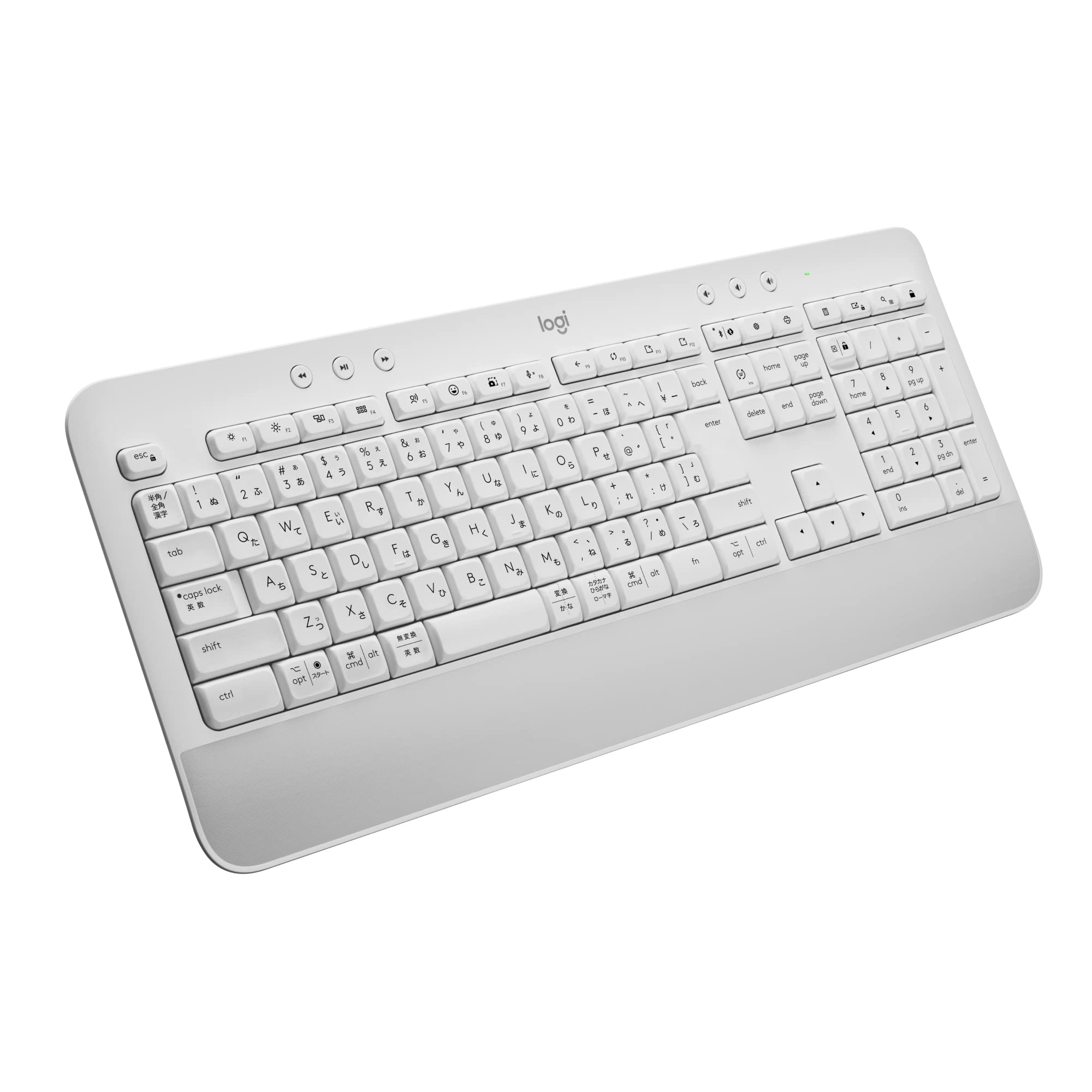 Logitech SIGNATURE K650OW Wireless Keyboard Palm Rest Thin bluetooth Logi Bolt Unifying Not Compatible Japanese Layout Windows Mac Chrome Android
Logitech SIGNATURE K650OW Wireless Keyboard Palm Rest Thin bluetooth Logi Bolt Unifying Not Compatible Japanese Layout Windows Mac Chrome Android