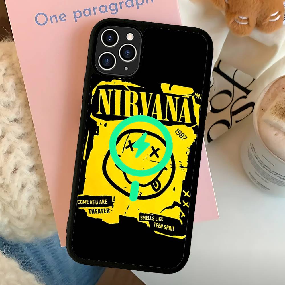 N-Nirvanaes Rock Band Phone Case Magnetic Case For IPhone 16 14 13 12 11 15 Pro Max Plus For Magsafe Wireless Charge Cover iPhone 12
N-Nirvanaes Rock Band Phone Case Magnetic Case For IPhone 16 14 13 12 11 15 Pro Max Plus For Magsafe Wireless Charge Cover iPhone 12