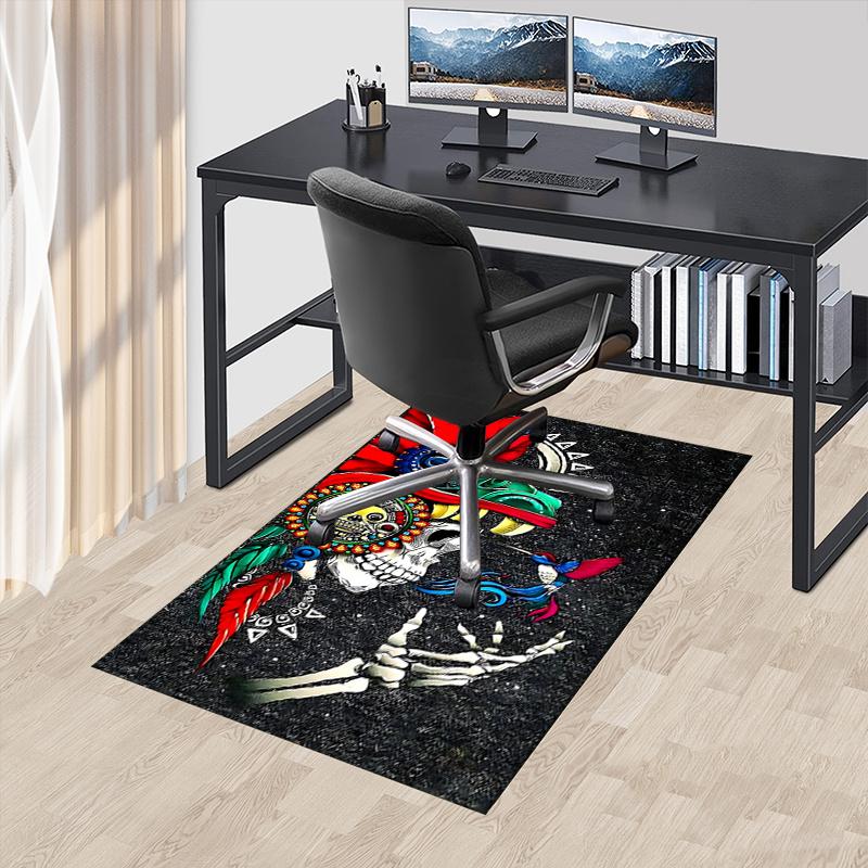Colorful Aztec Skull Chair Mat - Office Carpet, Oversized Rug for Home Decor, Sofa Mat, Desk Pad, Gift Idea for Any Room0139A 60cm by 90cm
Colorful Aztec Skull Chair Mat - Office Carpet, Oversized Rug for Home Decor, Sofa Mat, Desk Pad, Gift Idea for Any Room0139A 60cm by 90cm