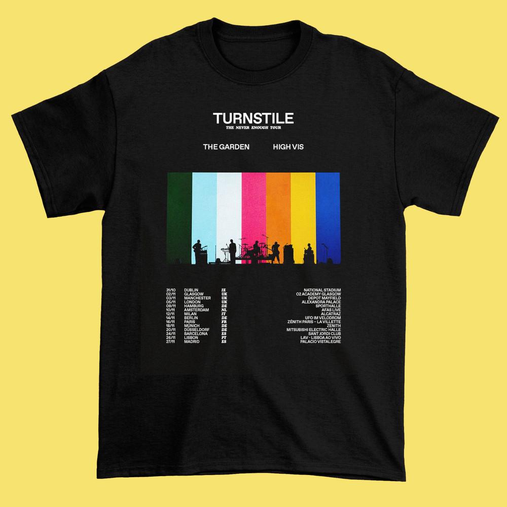 Turnstile European Tour Dates Announced for Fall 2025 Tshirt S5Xl MI577 Unisex T-Shirt S
Turnstile European Tour Dates Announced for Fall 2025 Tshirt S5Xl MI577 Unisex T-Shirt S