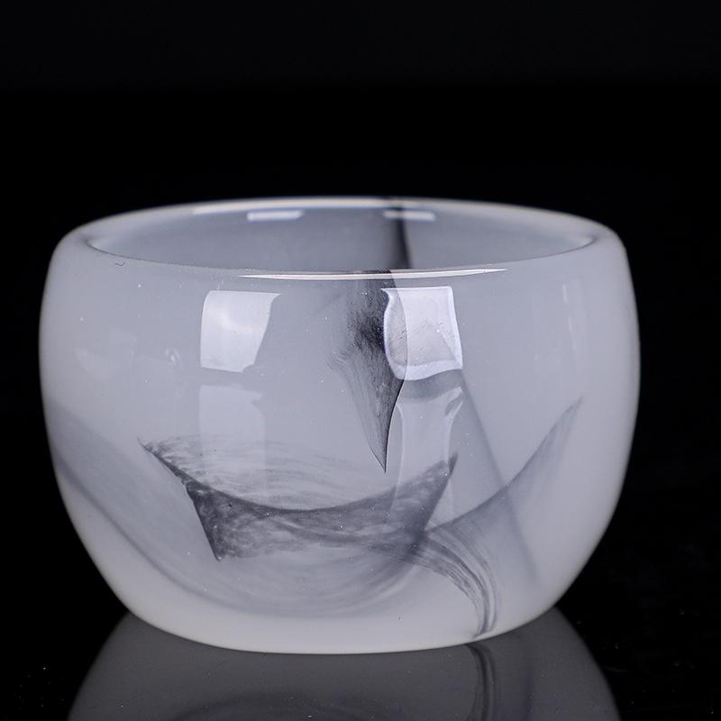 Чернильная стеклянная чашка-мастер, одинарная чашка, личная специальная чашка для чаепития, набор для чая кунг-фу, бытовая мужская и женская чашка для воды 200ml
Чернильная стеклянная чашка-мастер, одинарная чашка, личная специальная чашка для чаепития, набор для чая кунг-фу, бытовая мужская и женская чашка для воды 200ml