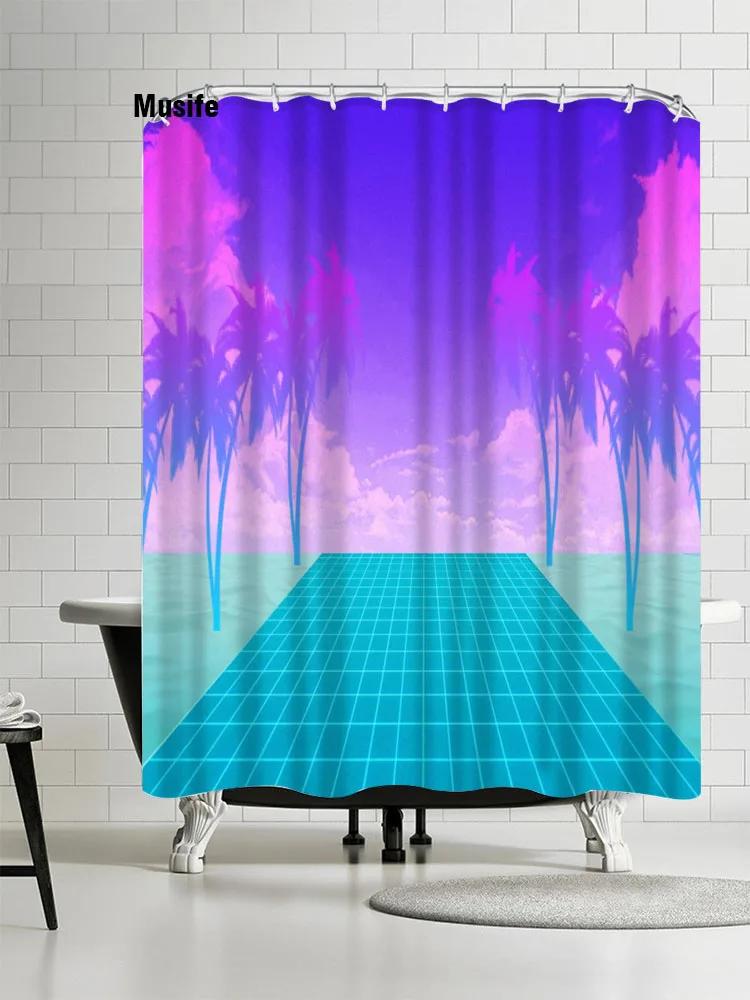 Musife Custom High Quality Vaporwave Shower Curtain Waterproof Bathroom Polyester Fabric Bathroom Curtain W60H190(CM)-1 Pcs
Musife Custom High Quality Vaporwave Shower Curtain Waterproof Bathroom Polyester Fabric Bathroom Curtain W60H190(CM)-1 Pcs