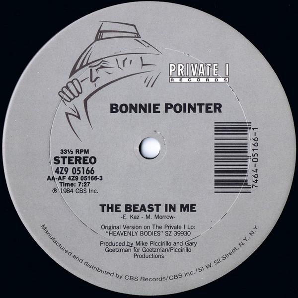 12-дюймовая пластинка BONNIE POINTER - Зверь во мне / Облегающие синие джинсы 4Z905166 Private I Recor 1984 США Соул/Фанк Б/У
12-дюймовая пластинка BONNIE POINTER - Зверь во мне / Облегающие синие джинсы 4Z905166 Private I Recor 1984 США Соул/Фанк Б/У