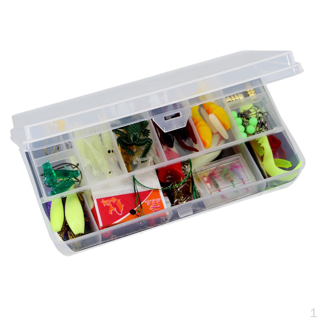 100pcs Bug Trolling Fishing Tackle Bass Hooks Kit with Box
100pcs Bug Trolling Fishing Tackle Bass Hooks Kit with Box