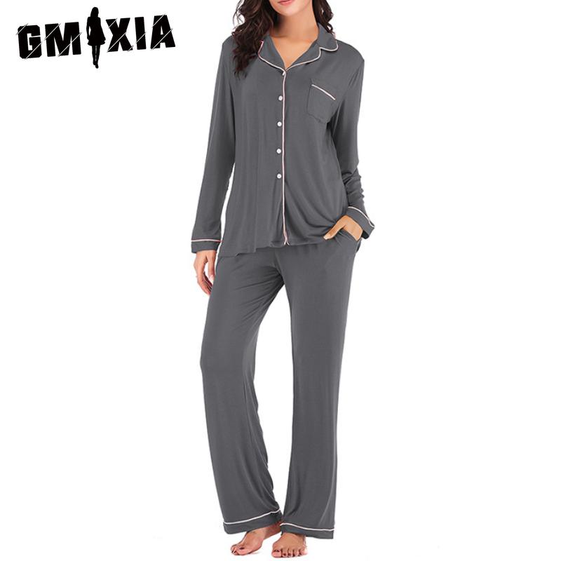 GMXIA Домашняя одежда Пижама Женский Весенне-летний Кардиган с длинными рукавами Комплект из двух предметов S серый
GMXIA Домашняя одежда Пижама Женский Весенне-летний Кардиган с длинными рукавами Комплект из двух предметов S серый