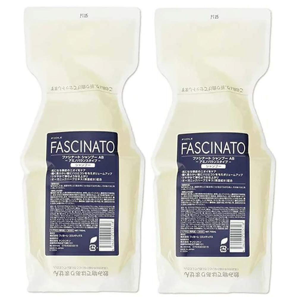FIOLE Fascinato Shampoo AB Amino Bounce Type 700mL x 2-pack Refill FIOLE Fascinato Aging
FIOLE Fascinato Shampoo AB Amino Bounce Type 700mL x 2-pack Refill FIOLE Fascinato Aging