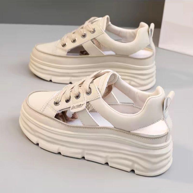 New hollow sandals women s height increase in the summer of 2025 breathable thick-soled casual shoes little white shoes versatile single shoes women 35 хаки
New hollow sandals women s height increase in the summer of 2025 breathable thick-soled casual shoes little white shoes versatile single shoes women 35 хаки