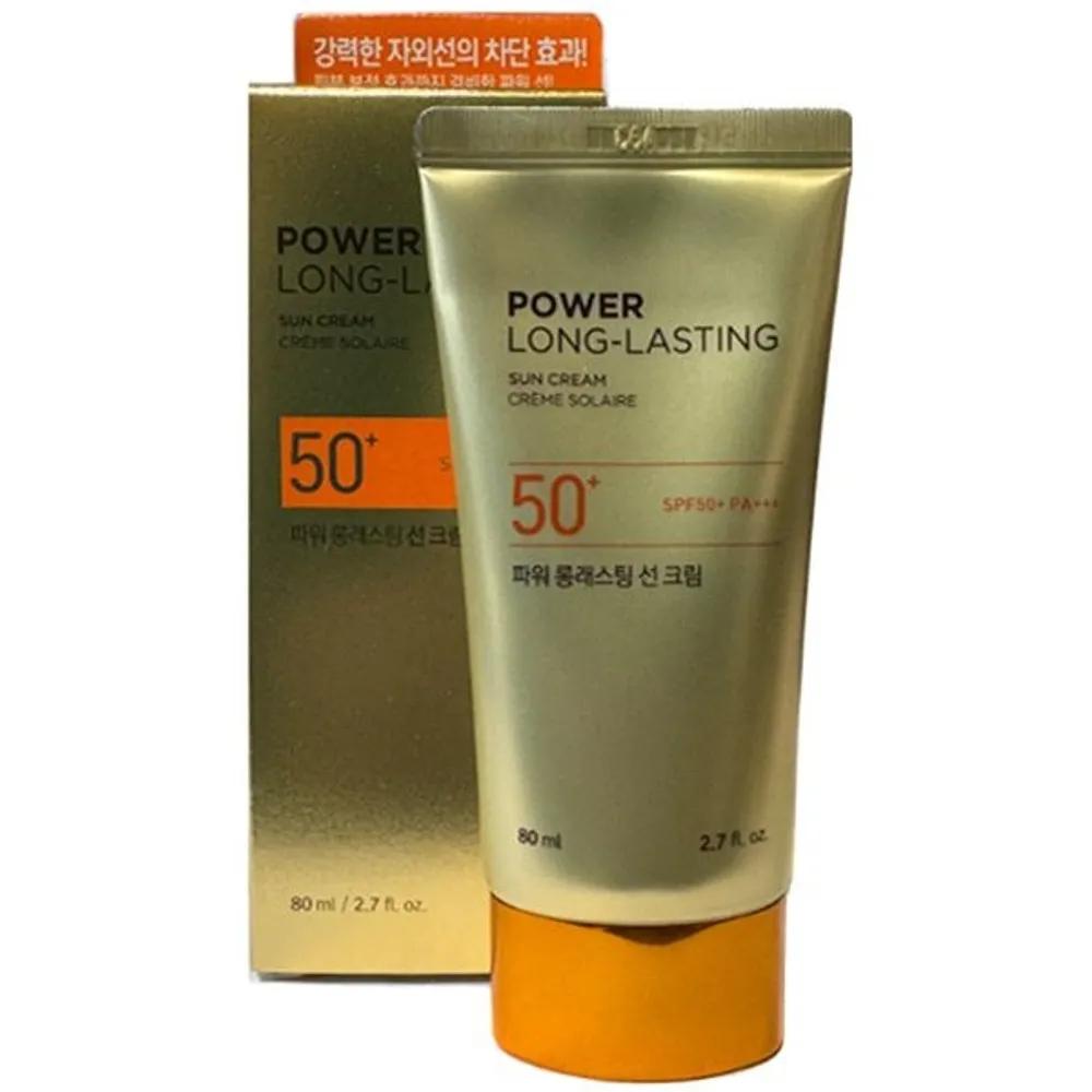 The Face Shop Солнцезащитный крем Power Long Lasting Большой размер (80мл) (SPF50 + PA +++)
The Face Shop Солнцезащитный крем Power Long Lasting Большой размер (80мл) (SPF50 + PA +++)