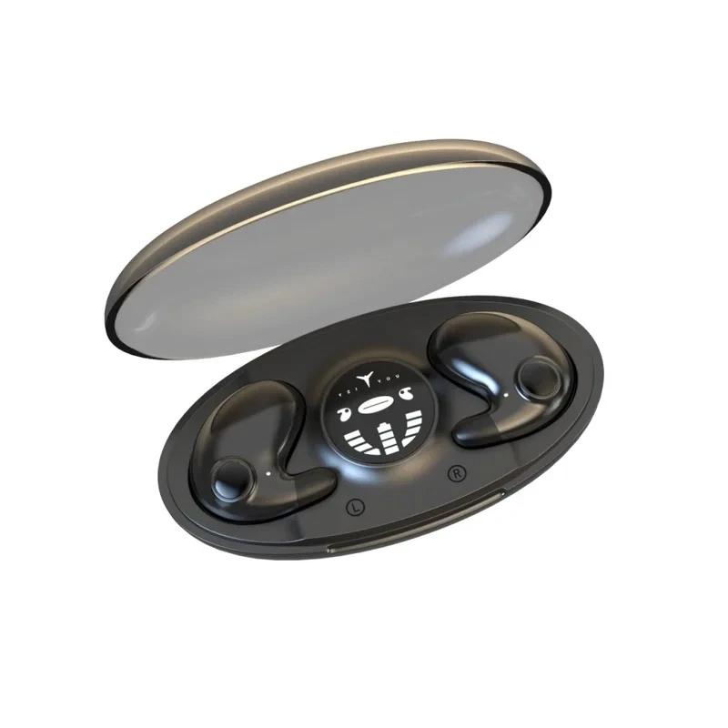 Sleep Invisible Stereo Headset IPX5 Водонепроницаемые беспроводные Bluetooth-наушники с микрофоном для телефона Bluetooth 5.3 Наушники чёрный
Sleep Invisible Stereo Headset IPX5 Водонепроницаемые беспроводные Bluetooth-наушники с микрофоном для телефона Bluetooth 5.3 Наушники чёрный