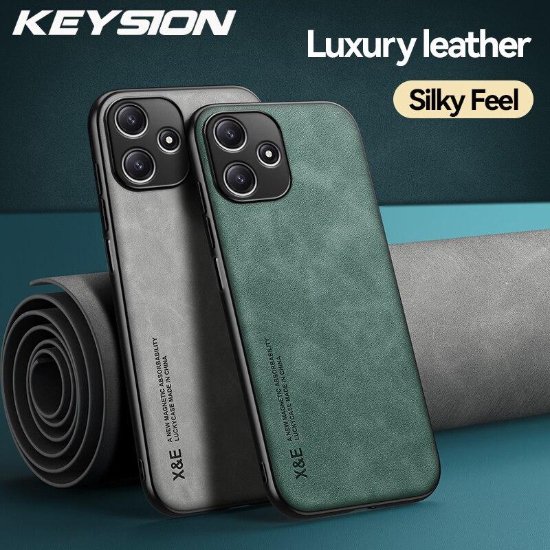 KEYSION Роскошный кожаный чехол в стиле ретро для Redmi 12 5G 12 4G, мягкий силиконовый + противоударный чехол для задней панели телефона для Xiaomi POCO M6 Pro 5G for Redmi 12 5G синий
KEYSION Роскошный кожаный чехол в стиле ретро для Redmi 12 5G 12 4G, мягкий силиконовый + противоударный чехол для задней панели телефона для Xiaomi POCO M6 Pro 5G for Redmi 12 5G синий