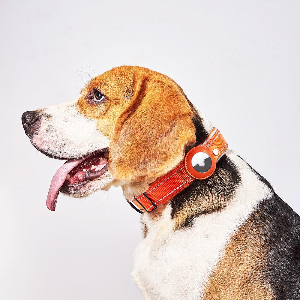 Reflective PU Leather Pet Dog Collar for AirTag Bluetooth-compatible Tracker Holder Case,Size: S Orange
Reflective PU Leather Pet Dog Collar for AirTag Bluetooth-compatible Tracker Holder Case,Size: S Orange
