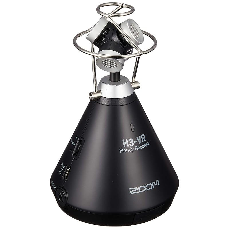 ZOOM zoom H3-VR handy recorder black black binaural VR spatial audio Recording 360º omnidirectional sound WEB conference microphone video conference
ZOOM zoom H3-VR handy recorder black black binaural VR spatial audio Recording 360º omnidirectional sound WEB conference microphone video conference