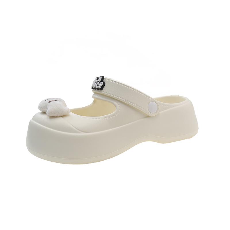 Mary Jane hole shoes women s new outer wear fashionable platform girl heart cartoon bag head cool slippers women 41
Mary Jane hole shoes women s new outer wear fashionable platform girl heart cartoon bag head cool slippers women 41