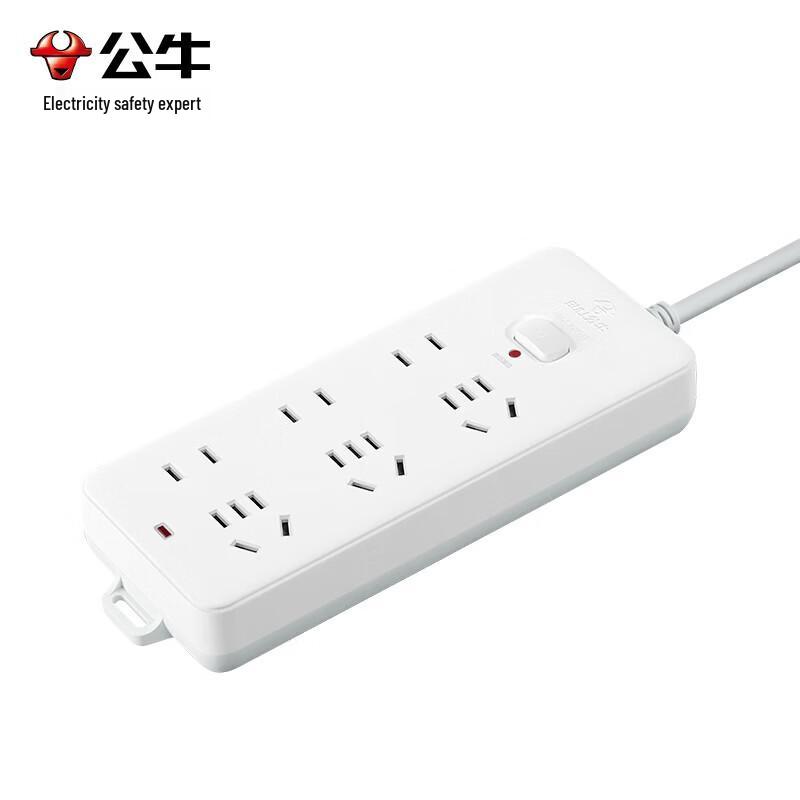 BULL GN-402 6-Outlet Power Strip with Master Switch
BULL GN-402 6-Outlet Power Strip with Master Switch