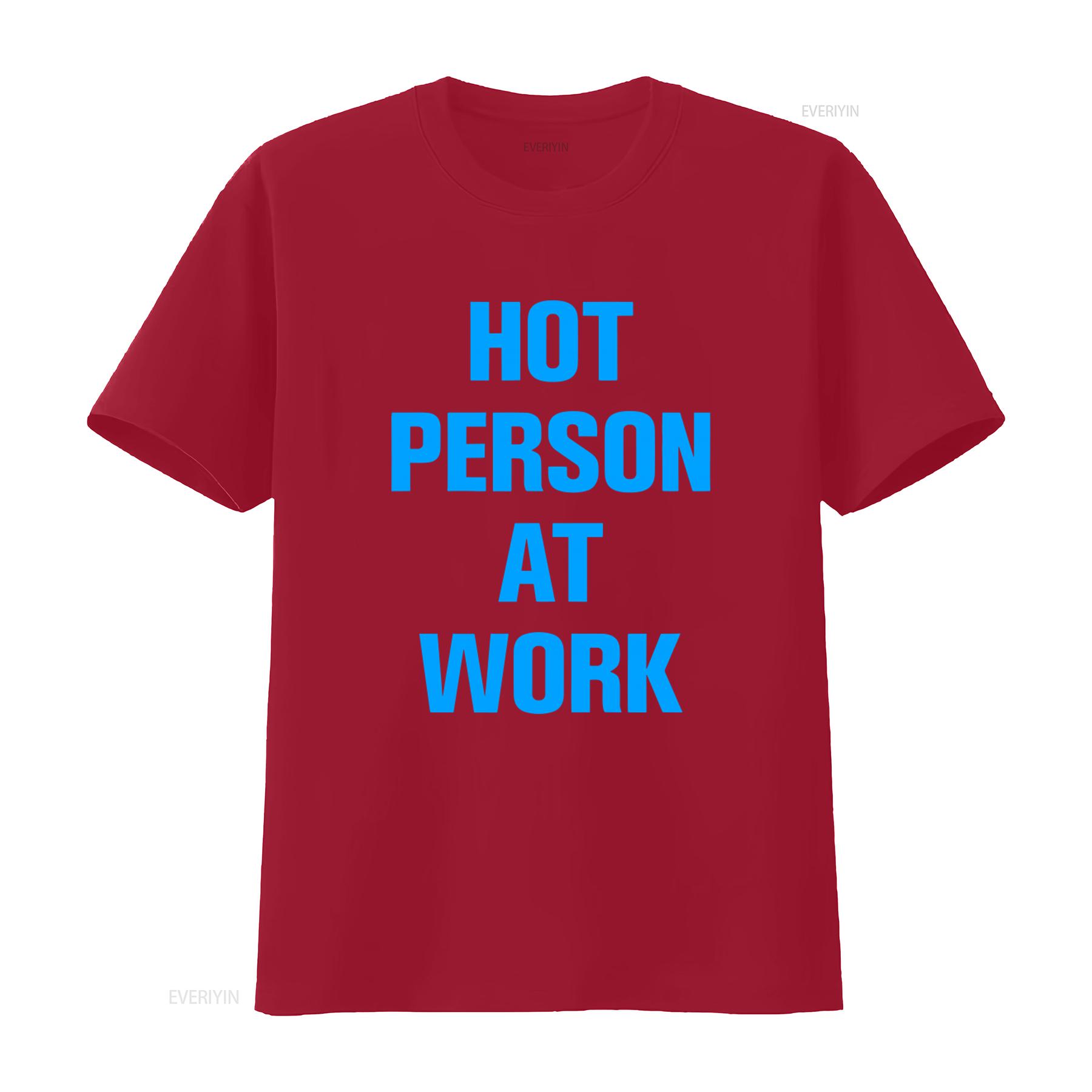 Stylish Hot Person At Work T Shirt for Fashion Forward Individuals vintage Washed designer clothes Comfortable Stretched S
Stylish Hot Person At Work T Shirt for Fashion Forward Individuals vintage Washed designer clothes Comfortable Stretched S