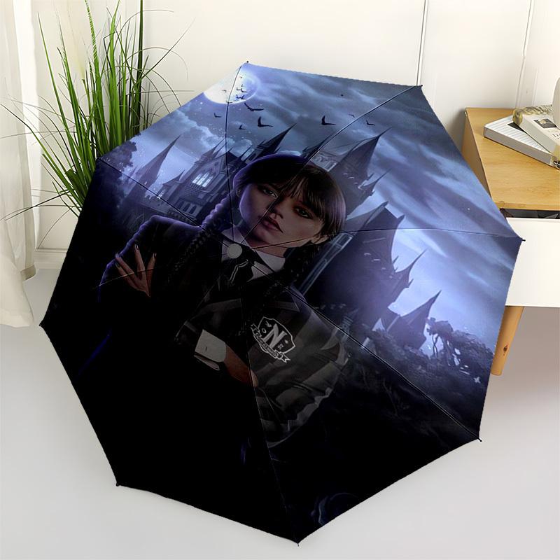 Gothic, Moonlit Themed Automatic Opening and Closing Umbrella, Compact Travel Umbrella, Lightweight and Portable, Suitable for Beach Commuti
Gothic, Moonlit Themed Automatic Opening and Closing Umbrella, Compact Travel Umbrella, Lightweight and Portable, Suitable for Beach Commuti
