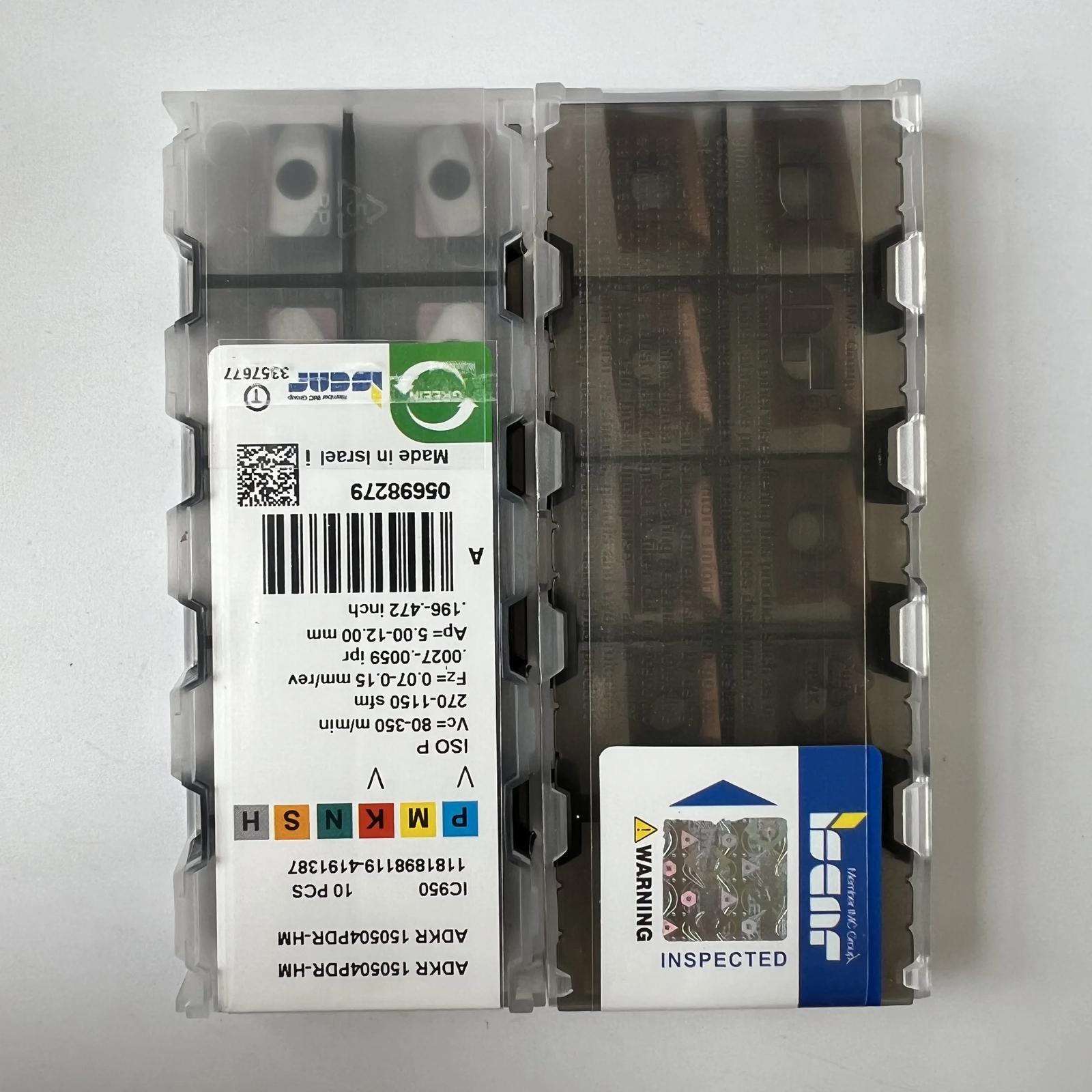 ISCAR / ADKR150504PDR-HM IC950 / Industrial indexable Carbide Inserts 10 Pcs
ISCAR / ADKR150504PDR-HM IC950 / Industrial indexable Carbide Inserts 10 Pcs