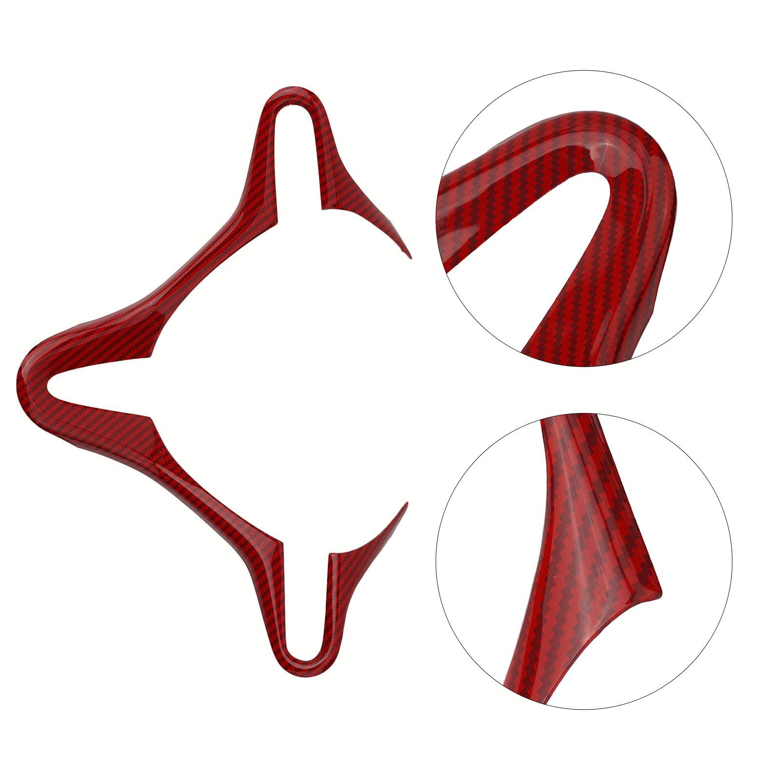 Steering wheel interior trim piece in ABS red with carbon fiber twill texture designed for Honda Civic 8th generation 2006 2011 China Mainland
Steering wheel interior trim piece in ABS red with carbon fiber twill texture designed for Honda Civic 8th generation 2006 2011 China Mainland
