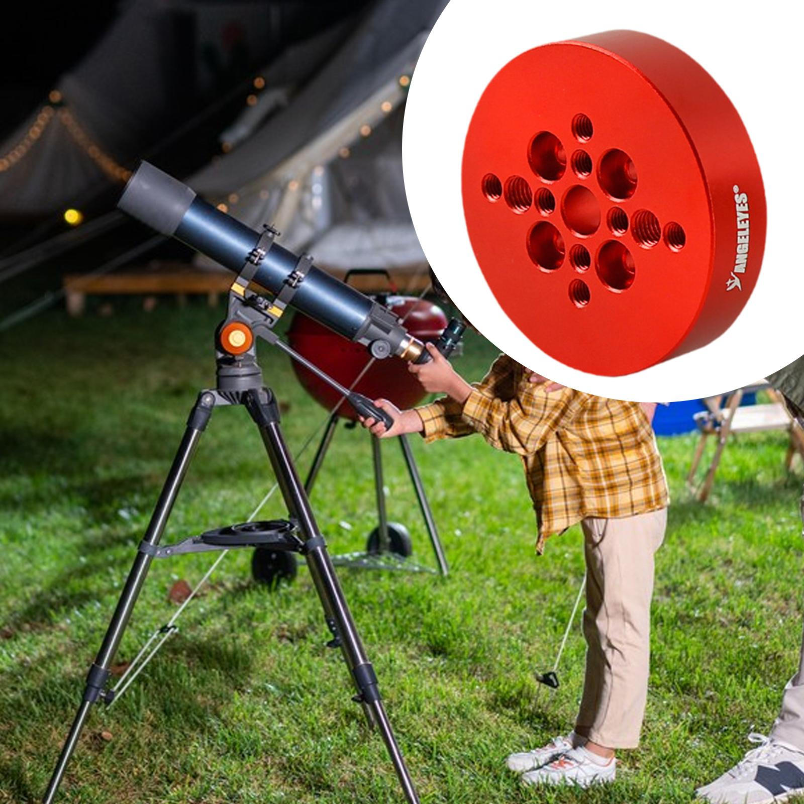 Mounting Plate Groove Clamp for Astronomy Telescope Portable Compact Connection Mount Base червоний
Mounting Plate Groove Clamp for Astronomy Telescope Portable Compact Connection Mount Base червоний