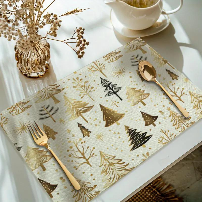 4PCS 45*30cm Merry Christmas Placemats Set Non-Slip Washable Placemat Table Decor Placemats for Table Kitchen Accessories 45x30cm
4PCS 45*30cm Merry Christmas Placemats Set Non-Slip Washable Placemat Table Decor Placemats for Table Kitchen Accessories 45x30cm